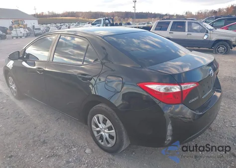 2016 Toyota Corolla L из США, поврежденный, VIN 2T1BURHE0GC737653